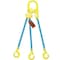 Grabiq Triple Leg 7/32 in Adjstbl Chain Slng TG3-GBK, 5ft L, 8400lb WLL G-7/32-TG3-GBK-05 - alternate 1